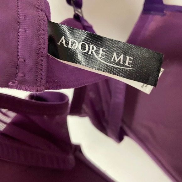 Adore Me Bra 42DD Purple Style LP 1831 - Picture 5 of 11
